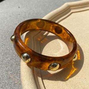 Vintage Resin Bangles Voor Vrouwen Indian Sieraden Kleurrijke Kleine Bangle Met Charms Armbanden Elegante