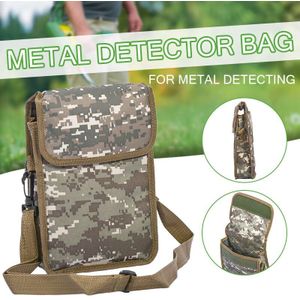 Metaaldetector Bag Camo Oxford Taille Schouder Riem Pouch Geluk Gold Nugget Tassen Voor Metaal Detecteren