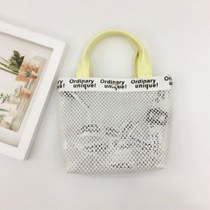 Kids Mini Portemonnee Zomer Transparante Mesh Zak Meisje Clear Messenger Bag Meisjes Portemonnees En Handtassen