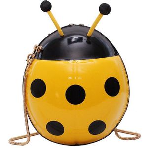 Leuke Ladybird Vorm Bagpack Meisje Mini Handtas Dier Lieveheersbeestje Schooltas Voor Vrouwelijke Waterdichte Crossbody Purse