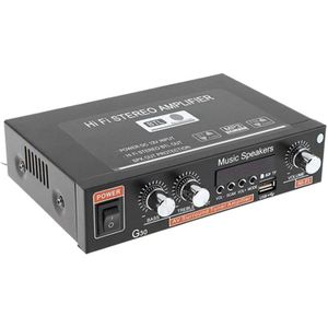 G30 Audio Versterker Amplificador Digitale Home Power Bluetooth Hifi Stereo Subwoofer Muziekspeler Met Afstandsbediening