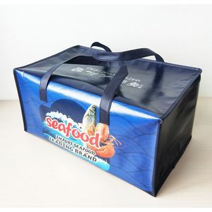 Grote Capaciteit Thermische Vouwen Koeltas Picknick Box Geïsoleerde Cool Handtassen Ice Pack Thermo Zakken Grote Bw13