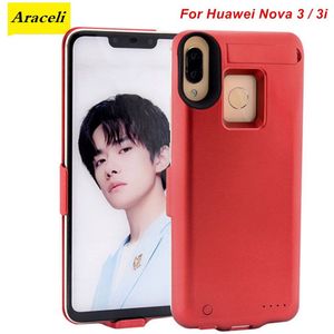 Araxeli 6500 Mah Voor Huawei Nova 3 3i Batterij Case Charger Case Smart Phone Cover Power Bank Voor Huawei Nova 3i Batterij Case