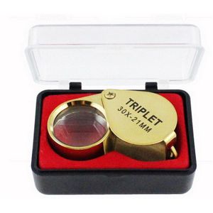 OHPHCALL Handheld Vergrootglas Met Vouwbare Lens Sleutelhanger Optisch Glas Voor Lezen Inspectie Handwerken Lichtgewicht Draagbaar Geschikt Voor Thuis Kantoor Reizen