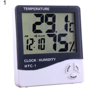 Lcd Digitale Temperatuur-vochtigheidsmeter HTC-1 HTC-2 Thuis Hygrometer Thermometer Часы Электронные Despertador Digitale Klok