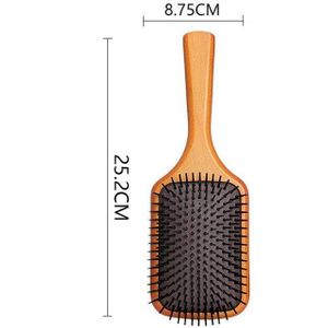 Kleine of Grote Massage Kam Gasbag Anti Statische Haar Luchtkussen Kam Haarborstel Nat Krullend Ontwarren Haar Borstel voor Salon Kappers styling