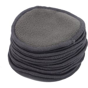 12 Stuks Make-Up Remover Pads Herbruikbare Katoenen Pads Make Up Facial Remover Bamboevezel Gezichtsverzorging Verpleging Pads Huid schoonmaken