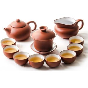 China theepot en cup set Drinkware voor red robe thee &amp; tieguanyin Porselein Thee Set Theepot Zetgroep Teaset Serveren Theekopje B029