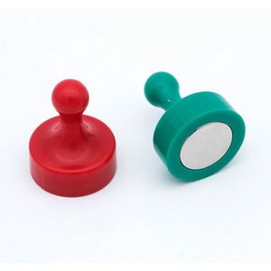Magnetische Push Pins Magneten, Whiteboards, Kasten, Foto Magneten Voor Koelkast, Willekeurige Kleur Sterke Mini Magneten