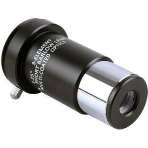 Angeleyes 3X Metalen Baro Spiegel Barlow Lens 1.25 Inch 31.7Mm M42 * 0.75 Toonhoogte Drie Element Dubbele Lens Camera 3Xelement