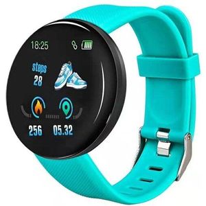 D18 Fitness Tracker Slimme Horloge Slimme Armband Mannen Vrouwen Bloeddruk Waterdicht Hartslag Sport Horloges Voor Ios Android