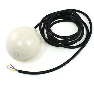 Tank Pool Vloeistofniveausensor Plastic Float Ball Wit w 3 Meters Kabel