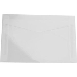 50 Stuks Translucent Lege Witte Perkamentpapier Envelop Postkaarten Uitnodigingen Cover Enveloppen