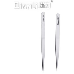 Qianli Precisie Niet-magnetische Roestvrijstalen Pincet Voor Mobiele Telefoon Vingerafdruk Vliegende Lijn Elektronica Reparatie Tools