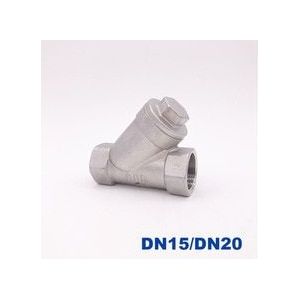 DN15 1/2 "DN20 3/4 Bsp 201 304 Rvs Inline Y type Filter Zeef 229 PSI