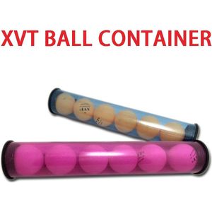 XVT Professionele Tafeltennis Rolling Stick/Bal Container/Rubber Rolling Stok sturen 6 pcs ABS plastic 40 + bal