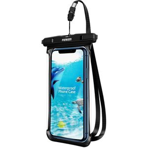 Fonken Volledige Transparante Waterdichte Case Voor Iphone Xiaomi Samsung Dry Bag Onderwater Horloge Case Zwemmen Pouch Mobiele Cover Bag