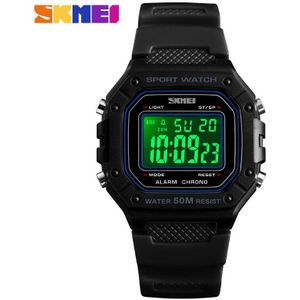 Skmei 1496 Mannen Digitale Horloges Waterdicht Alarm Student Sport Outdoor Stopwatch 12/24 Uur Klok Horloges Relogio Masculino