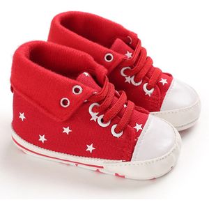 Lace Up Low Top Canvas Peuter Baby Boy Meisjes Canvas Schoenen Lopen Comfort 4 Kleuren