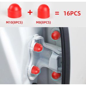 16 Pcs Auto Interieur Accessoires Universele Auto Schroef Bescherming Cap Voor Alfa Romeo 159 147 156 Giulietta 147 159 Mito nheadrest