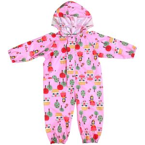 S/M/L Size Cartoon Leuke Regenjas Universele Kids Meisjes Jongens Jumpsuit Regenkleding Full Body Regenjas Waterdicht Duurzaam poncho