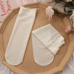 Zomer Transparante Buis Sokken Aardbei Lolita Stijl Kant Sokken Vrouwelijke Japanse Leuke Ademend Ins College Stijl Kousen