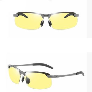 Anti Glare UV400 Bescherming Geel Lens Bril Nachtzicht Rijden Zonnebril