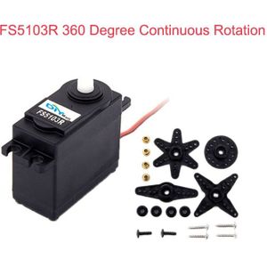 Feetech FS5103R 3kg. cm 360 Graden Continue Rotatie RC Servo Motor Analoge voor Robot Smart Auto FZ3413