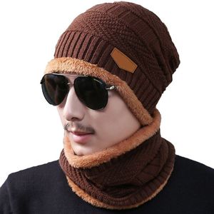 Winter Masker Halswarmer Cap Gebreide Skiën Slabbetjes Hoed Sneeuw Sport Sneeuwscooter Mannen Dames Beanie Skullies Thicken Sjaal Masker