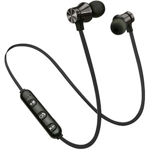 XT11 Magnetische Bluetooth 4.2 Oortelefoon Sport Running Draadloze Nekband Headset Hoofdtelefoon Met Microfoon Stereo Muziek Voor Alle Smart Phone