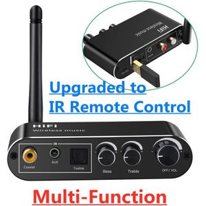 Digitaal Naar Analoog Audio Dac Converter Spdif Optische Coaxiale Signaal Naar 3.5Mm 3.5 Aux Rca Versterker Decoder Bluetooth 5.0 ontvanger