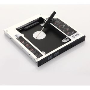 12.7Mm Sata 2nd Hdd Ssd Harde Schijf Optische Bay Caddy Frame Behuizing Adapter Voor Hp AK868AA