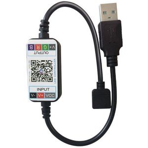 Dimmer voor LED Strips Verlichting Bluetooth Mini RGB Controller Voor 5050 3528 LED Strip USB DC 5-24V telefoon App Controle Smart Dimmer