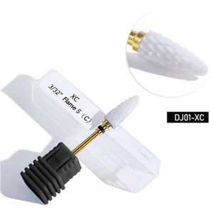 Frees Nail Gereedschap Elektrische Wit Manicure Keramische Slijpen Trimmer Nail Polijstmachine Slijpen Hoofd