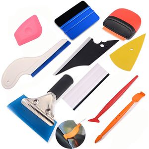 Foshio Carbon Fiber Magnetische Film Sticker Stok Zuigmond Wikkelen Tool Vinyl Wrap Auto Gereedschap Kit Window Tint Auto Accessoires