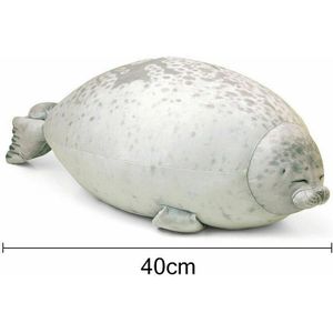 Angry Seal Kussen Chubby 3D Zee Leeuw Pop Pluche Knuffel Baby Slapen Sierkussen Voor Kinderen Meisjes party Games