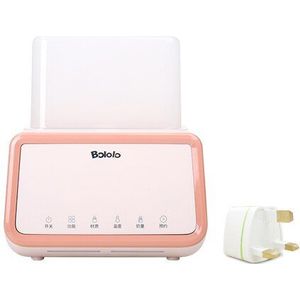 Bololo Melk Warmer Fles Sterilisator Automatische Multifunctionele Intelligente Thermostaat Met Led Licht Kan Een Afspraak 220V