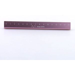 Tutu Rvs Metalen Liniaal Metrische Regel Precisie Dubbelzijdig Meten 15 Cm H0105
