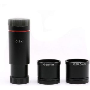 0.5X C Mount Lens Adapter 23.2Mm 30Mm 30.5Mm Optische Reductie Lens Camera Adapter Voor Microscoop Ccd Digitale oculair Camera