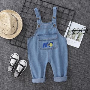 Herfst Jongens Denim Broek Baby Denim Overalls Jumpsuits Voor Peuter/Baby Kinderen Bib Broek Kinderen Kleding Longs Jeans