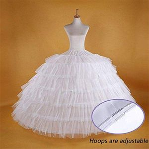 Mode Dames Petticoat 6 Hoepel Handgemaakte Crinoline Onderrok Voor Trouwjurk