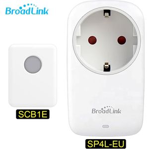 Broadlink SP4L Eu Smart Socket Met Nachtlampje Timing Controle, Bestcon SCB1E Wifi Draadloze Afstandsbediening Workon Alexa Googlehome