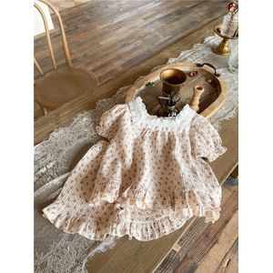 Koreaanse Stijl Zomer Baby Meisjes Bloemen Gedrukt Pyjama Sets Tops Shorts 2 Stuks Peuters Kids Prinses Zachte Nachtkleding Outfits