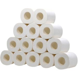 14Pc Hollow Vervanging Papierrol 3-Ply Toiletpapier Tafel Keuken Papier Zacht Thuis Toiletpapier