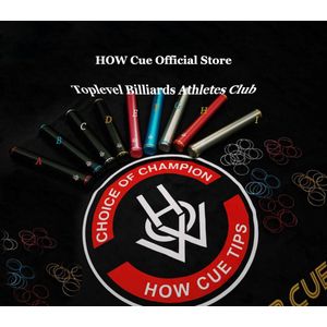 Hoe Cue Officiële Winkel Pool Cue Extension Hoe Cue Uitgebreide Black8 Cue Extension Aluminiumlegering Professionele 112 Gram Ultralight