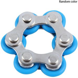 6/8/12 Sectionbicycle Keten Vent Decompressie Speelgoed Bike Chain Fidget Speelgoed Bike Chain Stress Relief Speelgoed Voor Volwassen/kinderen