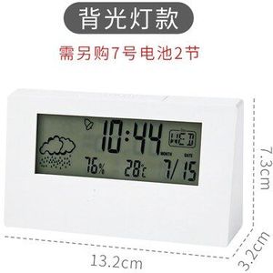 Smart Alarm Tafel Klok Elektronische Verlichting Verlichting Tafel Horloge Klok Met Thermometer Electronica Hogar Wekker BA60SZZ