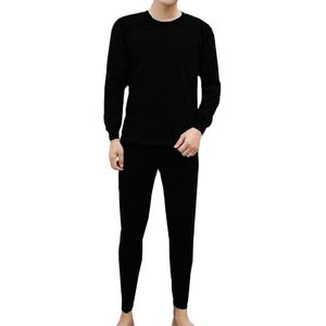 Man Ondergoed Thermo Katoen Hemdjes Mannen Lange Onderbroek Thermisch Ondergoed Basis Mannen Winter Bottoms Warm Pak Strakke Tops