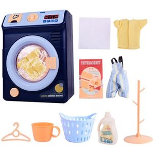 Simulatie Automatische Housekeeping Mini Elektrische Educatief Wasmachine Speelgoed Pretend Play Laundry Room Kids