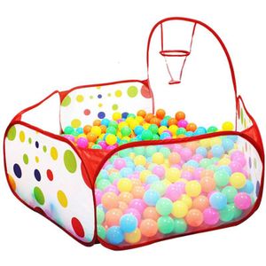 Oceaan Bal Pit Baby Box Kinderen Speelgoed Tent Ballenbad Met Mand Outdoor Speelgoed Voor Kinderen Ballenbak